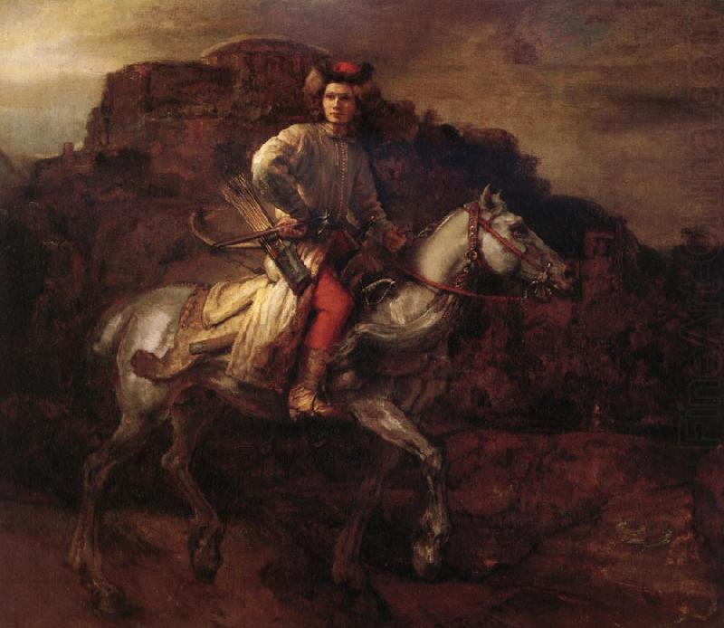 The polish rider, Rembrandt van rijn